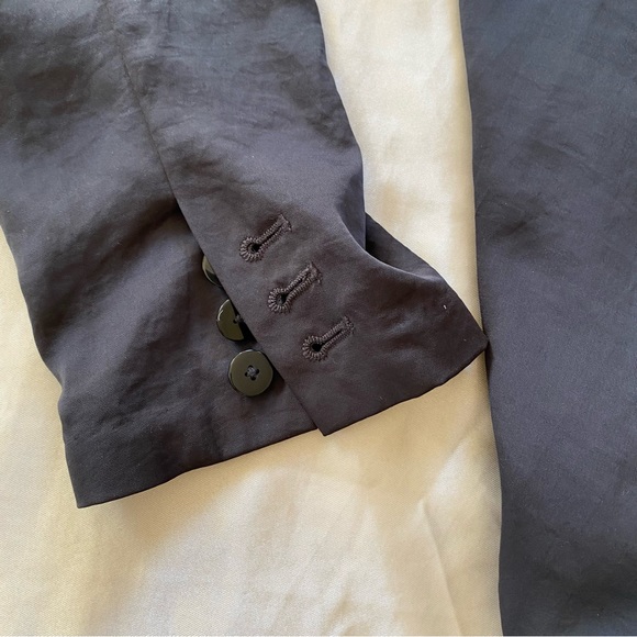 Black Soft Jacket with Tie Front - Picture 4 of 5